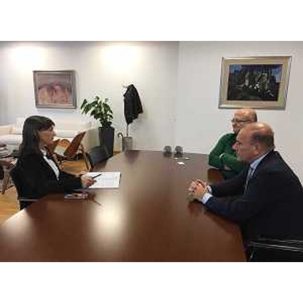Debora Serracchiani (Presidente Regione Friuli Venezia Giulia), Haymo Unterhauser (Consigliere Hypo Alpe Adria Bank) e Maurizio Valfrè (Direttore generale Hypo Alpe Adria Bank Italia) - Udine 12/10/2016
