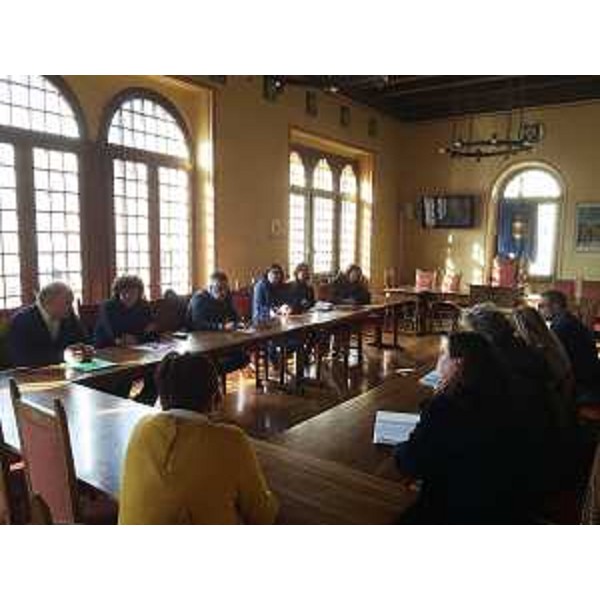 Loredana Panariti (Assessore regionale Lavoro, Formazione, Istruzione, Pari Opportunità, Politiche giovanili, Ricerca e Università) in Municipio - Muggia (TS) 12/10/2016 (Foto Comune Muggia)