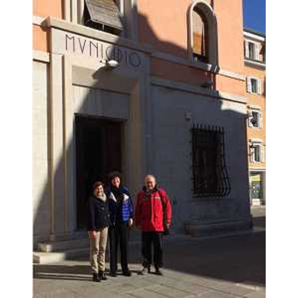 Laura Marzi (Sindaco Muggia), Loredana Panariti (Assessore regionale Lavoro, Formazione, Istruzione, Pari Opportunità, Politiche giovanili, Ricerca e Università) e Luca Gandini (Assessore Politiche sociali Comune Muggia) - Muggia (TS) 12/10/2016 (Foto Comune Muggia)