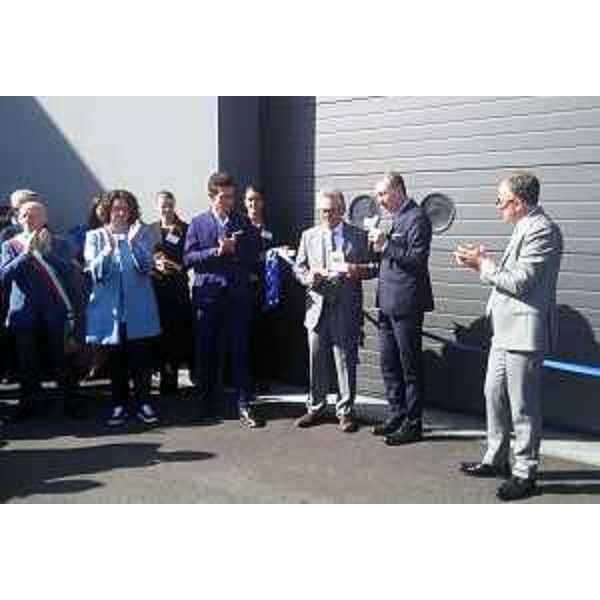Sergio Bolzonello (Vicepresidente Regione FVG e assessore Attività produttive, Turismo e Cooperazione) alla cerimonia per i 20 anni dell'Arblu e di ampliamento dell'Azienda - Fontanafredda 15/10/2016