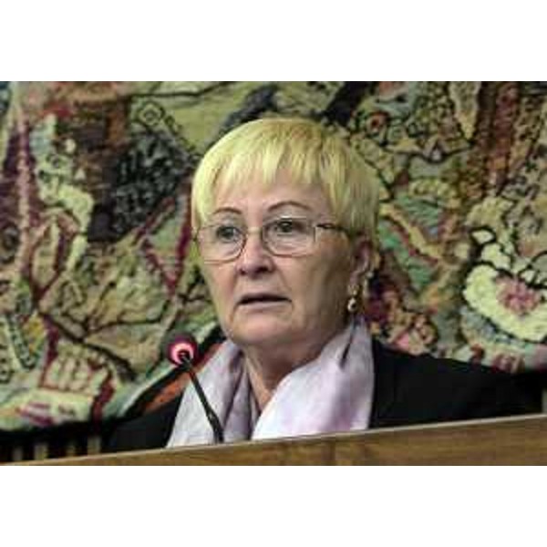 Renata Bagatin (Consigliere regionale) al convegno "Science meets Regions", in Consiglio regionale - Trieste 18/10/2016