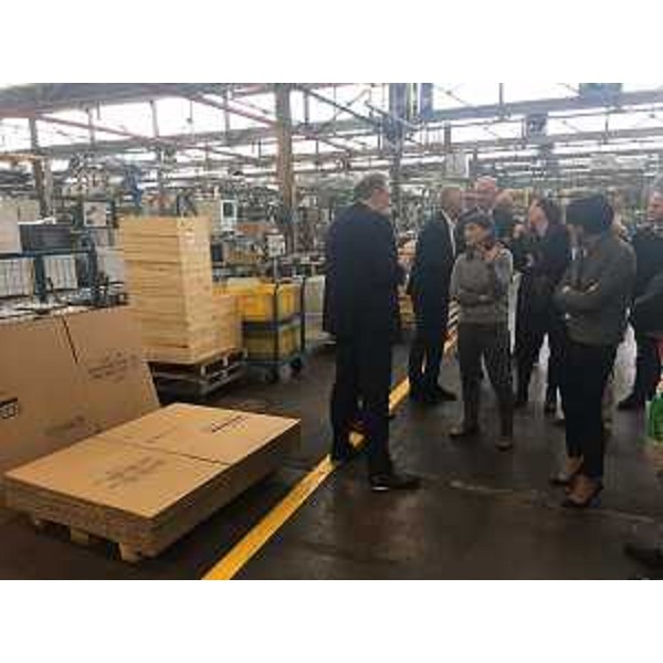 Debora Serracchiani (Presidente Regione Friuli Venezia Giulia) visita la Luvata S.r.l. - Pocenia 18/10/2016