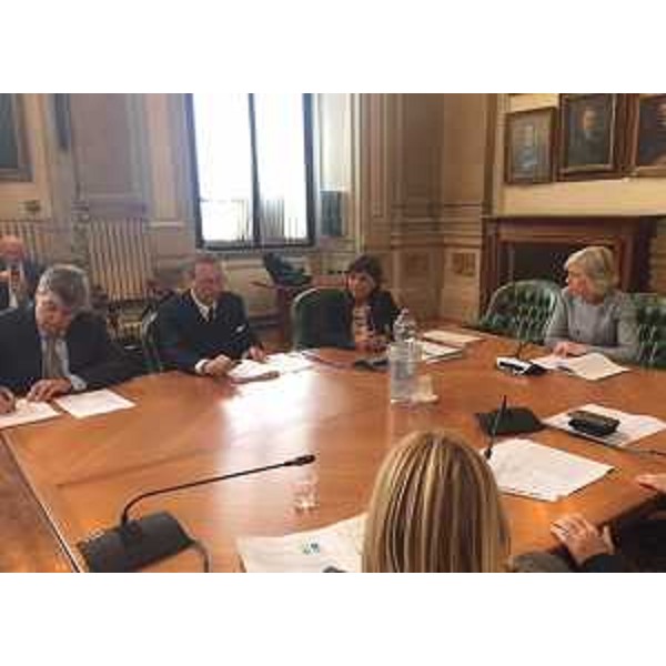 Debora Serracchiani (Presidente Regione Friuli Venezia Giulia) e Sergio Bolzonello (Vicepresidente Regione FVG) incontrano Stefania Giannini (Ministro Istruzione, Università e Ricerca) - Roma 19/10/2016