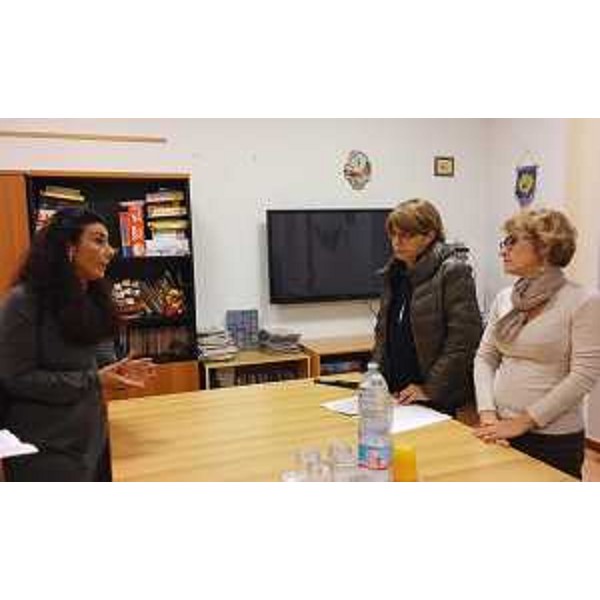 Elisabetta Angalò (Responsabile Servizi socio-assistenziali Comune Gradisca), Maria Sandra Telesca (Assessore regionale Salute, Integrazione socio-sanitaria, Politiche sociali e Famiglia) e Linda Tomasinsig (Sindaco Gradisca) - Gradisca d'Isonzo 20/10/2016