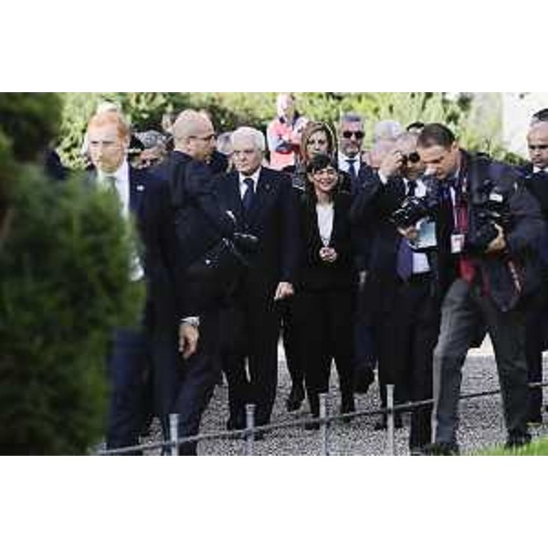 Sergio Mattarella (Presidente Repubblica Italiana) e Debora Serracchiani (Presidente Regione Friuli Venezia Giulia) - Gorizia 26/10/2016