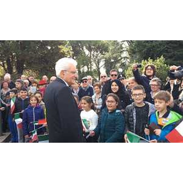 Sergio Mattarella (Presidente Repubblica Italiana) - Gorizia 26/10/2016