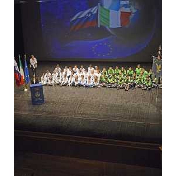 Debora Serracchiani (Presidente Regione Friuli Venezia Giulia) alla celebrazione ufficiale "L'Europa luogo di superamento dei conflitti", al Teatro Verdi - Gorizia 26/10/2016