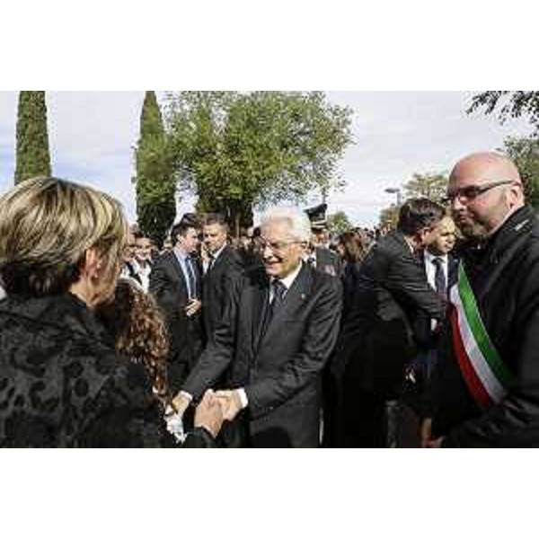 Sergio Mattarella (Presidente Repubblica Italiana) - Doberdò del Lago 26/10/2016