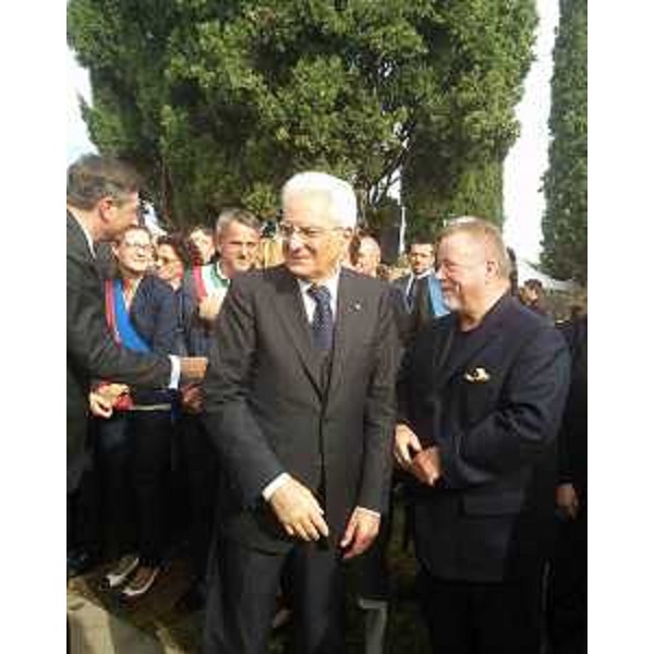 Sergio Mattarella (Presidente Repubblica Italiana) - Doberdò del Lago 26/10/2016