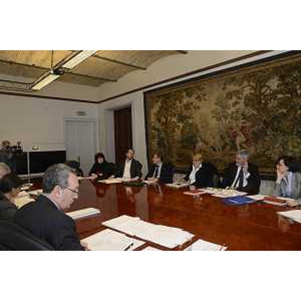 Sergio Bolzonello (Vicepresidente Regione FVG e assessore Attività produttive, Turismo e Cooperazione) durante la riunione della Giunta regionale - Trieste 28/10/2016