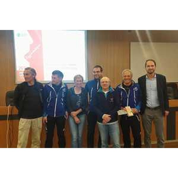 Cristiano Shaurli (Assessore regionale Risorse agricole e forestali) al Premio Leggimontagna - Tolmezzo 29/10/2016