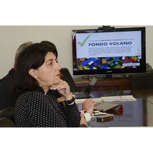 Mariagrazia Santoro (Assessore regionale Infrastrutture e Territorio) alla presentazione del primo resoconto del Fondo Volano - Udine 02/11/2016