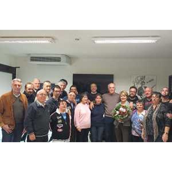 Maria Sandra Telesca (Assessore regionale Salute, Integrazione socio-sanitaria, Politiche sociali e Famiglia) visita la Casa Famiglia della "Comunità del Melograno" - Lovaria di Pradamano 08/11/2016