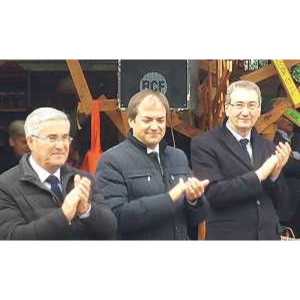 Sergio Bolzonello (Vicepresidente Regione FVG e assessore Attività produttive, Turismo e Cooperazione) all'inaugurazione della ventunesima edizione della Festa "L'oca e il vin novello" - Lavariano di Mortegliano 12/11/2016