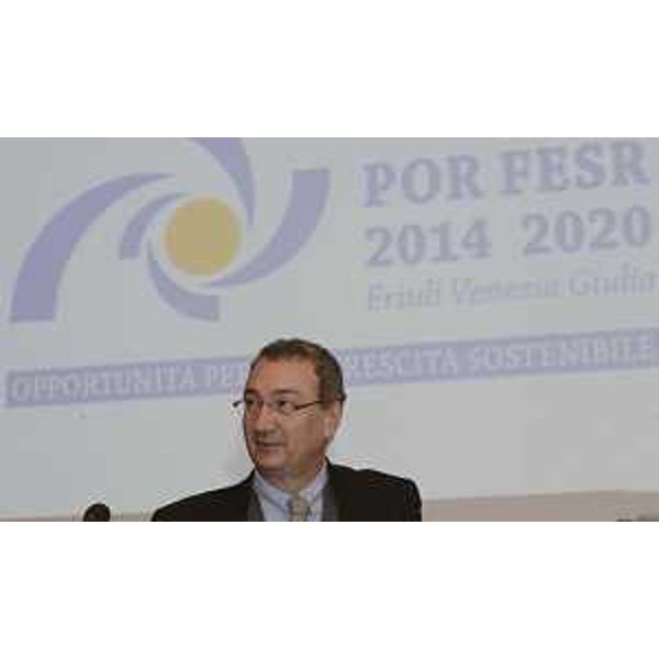 Sergio Bolzonello (Vicepresidente Regione FVG e assessore Attività produttive, Turismo e Cooperazione) alla riunione annuale del Comitato di sorveglianza del POR FESR 2014-2020 - Udine 15/11/2016