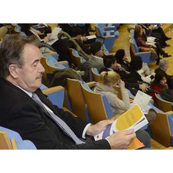Mario Pezzetta (Presidente ANCI FVG) alla riunione annuale del Comitato di sorveglianza del POR FESR 2014-2020 - Udine 15/11/2016