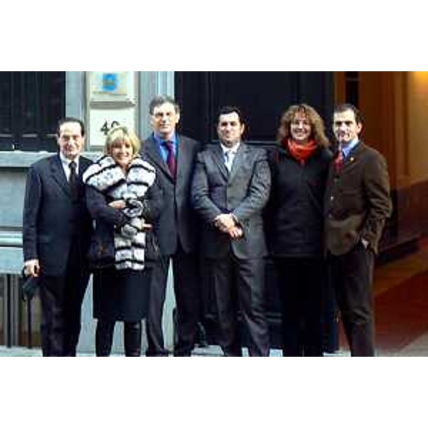 Franco Iacop (Assessore Regionale per le relazioni internazionali, comunitarie e autonomie locali) alla presentazione delle PRO LOCO FVG (Bruxelles, 11/12/05)