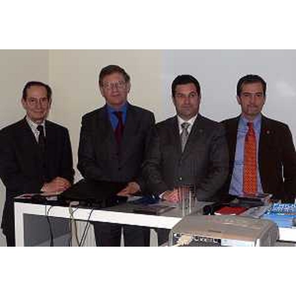 Franco Iacop (Assessore Regionale per le relazioni internazionali, comunitarie e autonomie locali) alla presentazione delle PRO LOCO FVG (Bruxelles, 11/12/05)