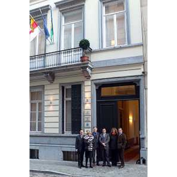 Franco Iacop (Assessore Regionale per le relazioni internazionali, comunitarie e autonomie locali) alla presentazione delle PRO LOCO FVG (Bruxelles, 11/12/05)