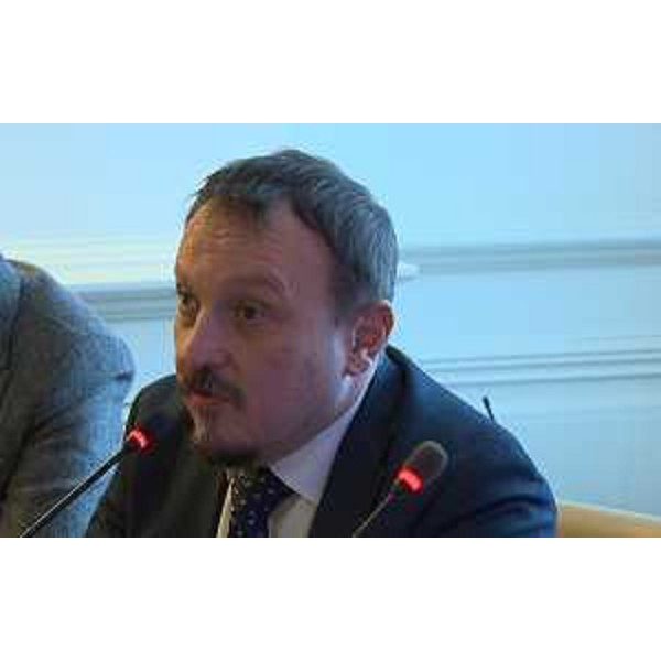 Vincenzo Zoccano (Presidente Consulta regionale Associazioni Persone disabili e loro Famiglie FVG) al convegno "La criticità dell'accesso al mercato del lavoro per le persone con disabilità in Friuli Venezia Giulia. Quali strategie concrete per incrementare le opportunità di lavoro?" - Trieste 29/11/2016