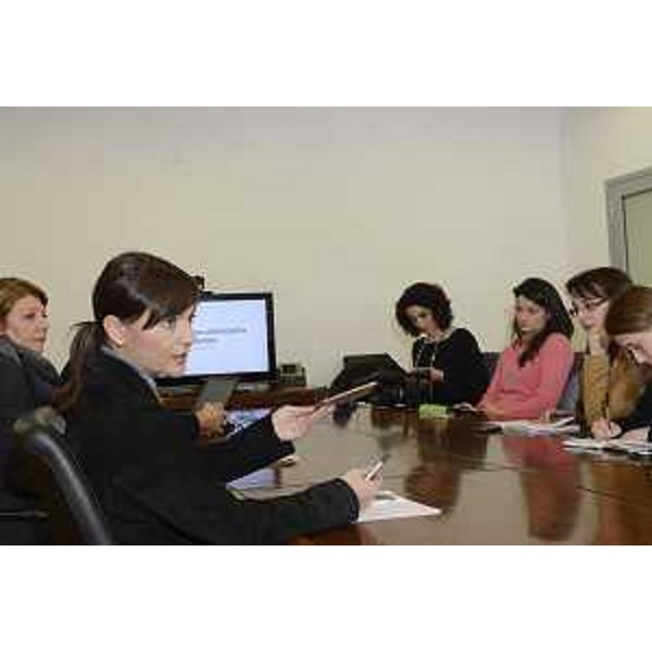 Debora Serracchiani (Presidente Regione Friuli Venezia Giulia) alla presentazione del Programma di Odontoiatria sociale - Trieste 01/12/2016