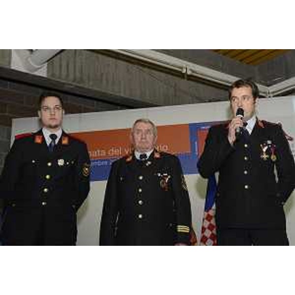 Vigili del Fuoco di Ugovizza alla XVIII edizione della Giornata del Volontario di Protezione civile, nel quartiere di Udine e Gorizia Fiere - Torreano di Martignacco 03/12/2016