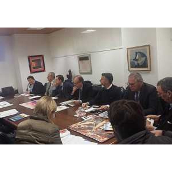 Gianni Torrenti (Assessore regionale Cultura, Sport e Solidarietà) e Sergio Bolzonello (Vicepresidente Regione FVG e assessore Attività produttive, Turismo e Cooperazione) alla presentazione delle iniziative e manifestazioni previste tra Natale e Capodanno a Lignano Sabbiadoro - Udine 05/12/2016