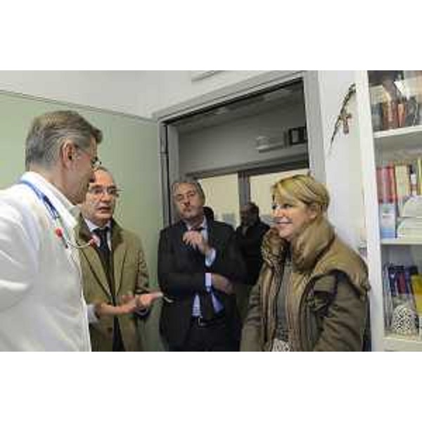 Ezio Beltrame (Ambulatorio 1 / AAS n. 3), Pierpaolo Benetollo (Direttore generale AAS n. 3) e Maria Sandra Telesca (Assessore regionale Salute) all'inaugurazione del Centro di Assistenza Primaria (CAP) - Mortegliano 07/12/2016