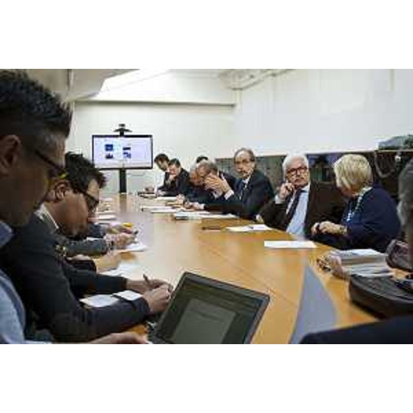 Tavolo di presentazione dei sei progetti delle Associazioni dei Corregionali all'Estero finanziati con l'Avviso pubblico 2016, con Gianni Torrenti (Assessore regionale Solidarietà) - Trieste 07/12/2016