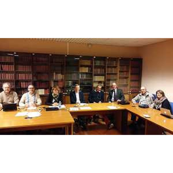 Maria Sandra Telesca (Assessore regionale Salute, Integrazione socio-sanitaria, Politiche sociali e Famiglia) e Adriano Marcolongo (Direttore centrale Salute Regione FVG) con rappresentanti regionali dei pediatri di libera scelta e dei medici di Medicina generale - Trieste 13/12/2016