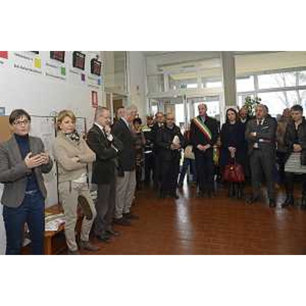 Debora Serracchiani (Presidente Regione Friuli Venezia Giulia), Maria Sandra Telesca (Assessore regionale Salute), Pierpaolo Benetollo (Direttore generale AAS n. 3) e Stefano Bergagna (Sindaco Buja) all'inaugurazione del Centro di Assistenza Primaria (CAP) - Buja 14/12/2016