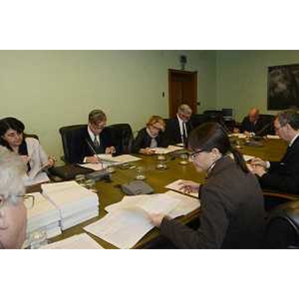 Debora Serracchiani (Presidente Regione Friuli Venezia Giulia) presiede la riunione della Giunta regionale - Trieste 16/12/2016