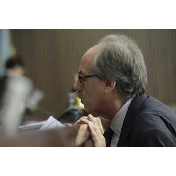 Gianni Torrenti (Assessore regionale Cultura, Sport e Solidarietà) nell'Aula del Consiglio regionale - Trieste 20/12/2016