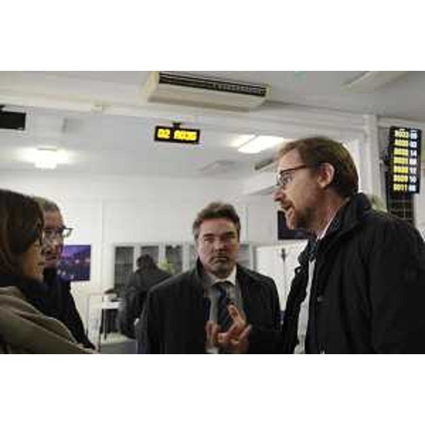 Maurizio Del Conte (Presidente Agenzia Nazionale Politiche Attive Lavoro / ANPAL) visita il Centro per l'Impiego - Trieste 21/12/2016