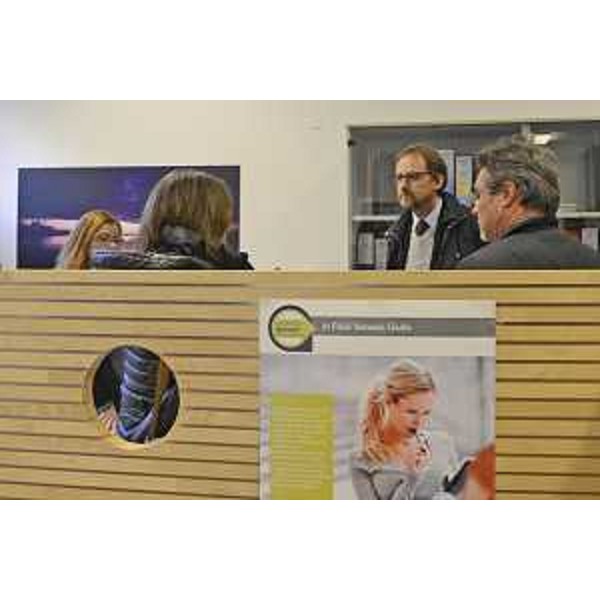 Maurizio Del Conte (Presidente Agenzia Nazionale Politiche Attive Lavoro / ANPAL) visita il Centro per l'Impiego - Trieste 21/12/2016