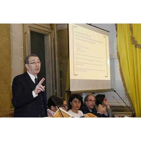 Sergio Bolzonello (Vicepresidente Regione FVG e assessore Attività produttive, Turismo e Cooperazione) durante la conferenza stampa di fine anno - Trieste 23/12/2016