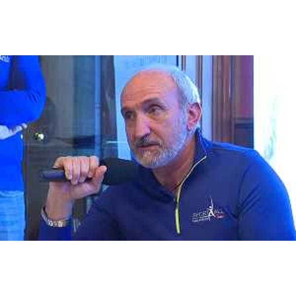 Paolo Tavian (Presidente Comitato organizzatore Tarvisio 2017) alla presentazione dei Campionati mondiali di Sci alpino paralimpico (Tarvisio 22-31 gennaio 2017), nella sede di rappresentanza della Regione FVG - Roma 12/01/2017