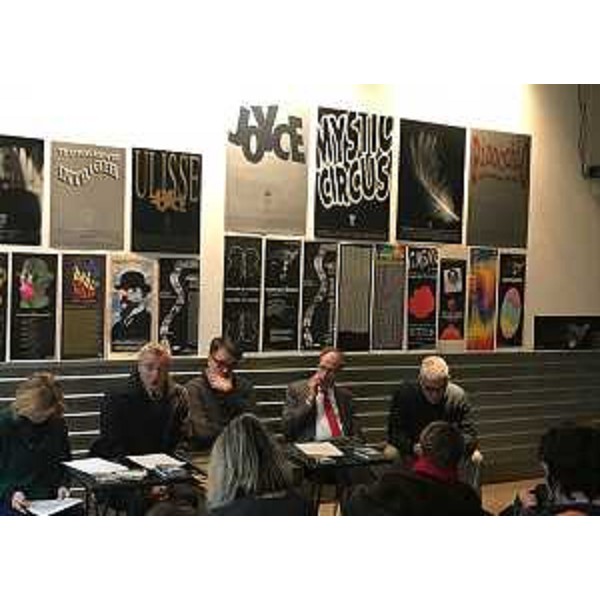 Gianni Torrenti (Assessore regionale Cultura) alla conferenza stampa di presentazione della programmazione teatrale gennaio-marzo 2017, al Teatro Miela - Trieste 12/01/2017