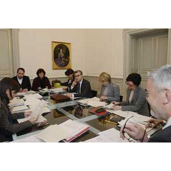 Riunione della Giunta regionale presieduta da Debora Serracchiani (Presidente Regione Friuli Venezia Giulia) - Trieste 13/01/2017