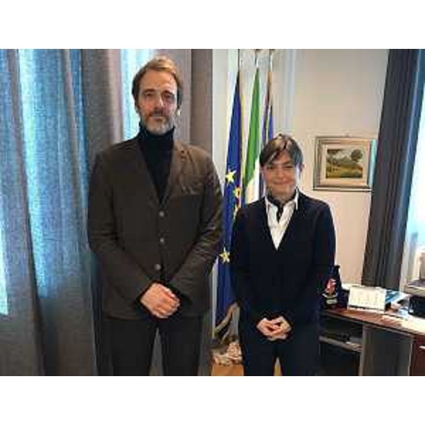 Paolo Corder (Presidente Tribunale Udine) e Debora Serracchiani (Presidente Regione Friuli Venezia Giulia) - Udine 16/01/2017