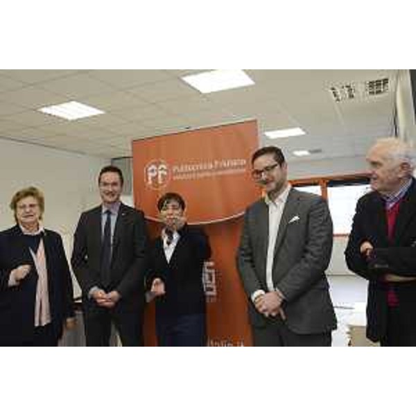 Debora Serracchiani (Presidente Regione Friuli Venezia Giulia) visita la Pulitecnica Friulana S.r.l. - Udine 16/01/2017