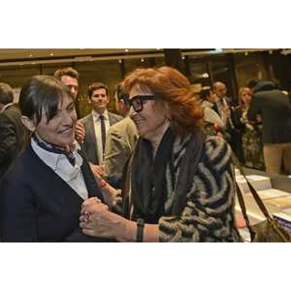 Debora Serracchiani (Presidente Regione Friuli Venezia Giulia) e Giannola Nonino all'inaugurazione dello store di Eataly - Trieste 16/01/2017