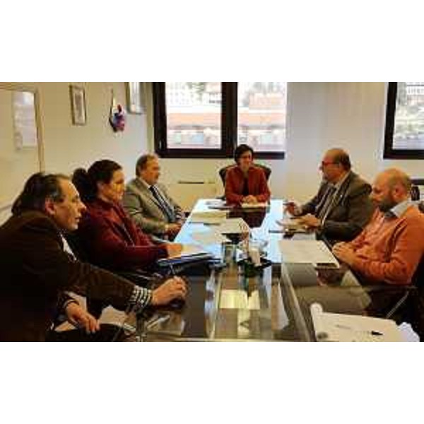 Sara Vito (Assessore regionale Ambiente ed Energia) all'incontro con il Consorzio di Bonifica Pianura Isontina sulla prevenzione del rischio idrogeologico - Trieste 16/01/2017