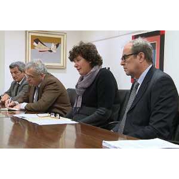 Giuseppe Graffi Brunoro (Presidente Confcooperative FVG), Loredana Panariti (Assessore regionale Lavoro, Formazione, Istruzione, Pari Opportunità, Politiche giovanili, Ricerca e Università) e Pietro Biasiol (Direttore Ufficio Scolastico Regionale / USR) - Udine 17/01/2017