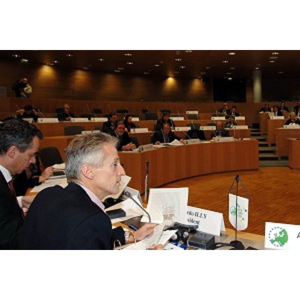 Riccardo Illy (Presidente Regione Friuli Venezia Giulia) ad assemblea ARE (Strasburgo, 24/11/05)