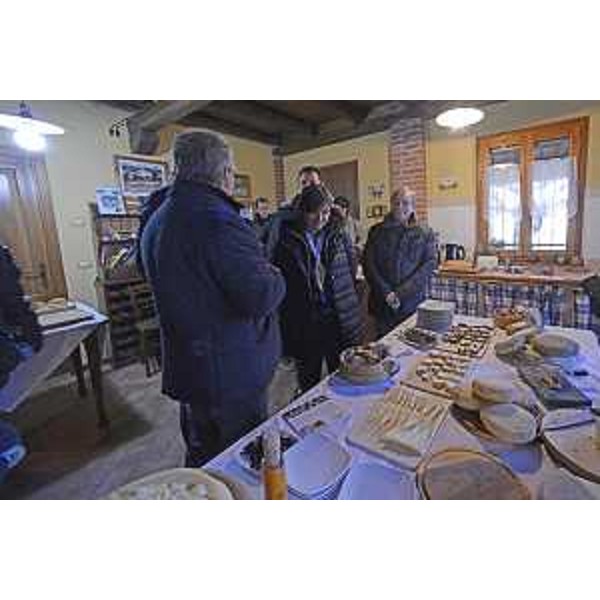 Debora Serracchiani (Presidente Regione Friuli Venezia Giulia) visita l'Azienda agricola Zoff Agriturismo Borg da Ocjs - Borgnano Cormons (GO) 20/01/2017