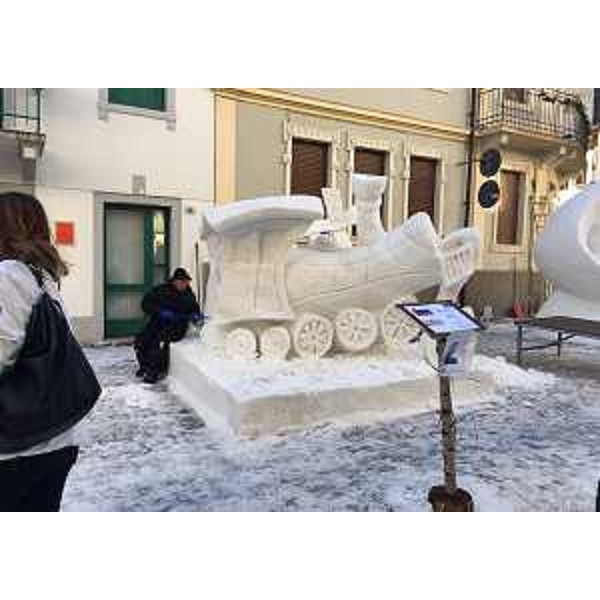 La seconda edizione di Snow Art - Pontebba 22/01/2017