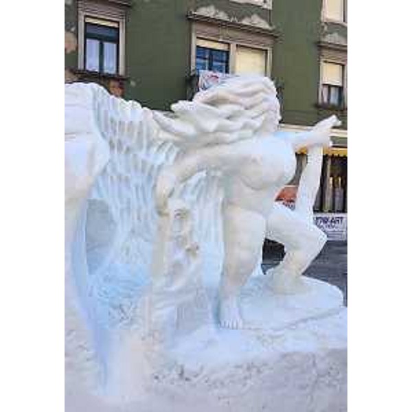La seconda edizione di Snow Art - Pontebba 22/01/2017