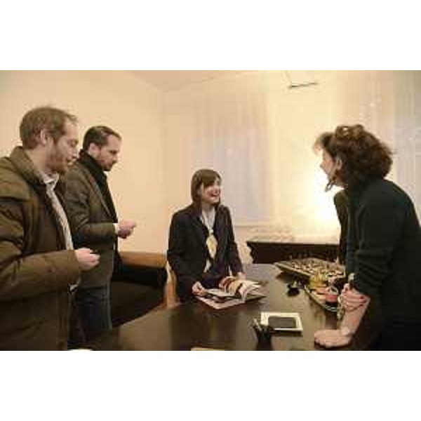 Debora Serracchiani (Presidente Regione Friuli Venezia Giulia) e Cristiano Shaurli (Assessore regionale Risorse agricole e forestali) visitano l'Acetaia Midolini - Manzano 20/01/2017