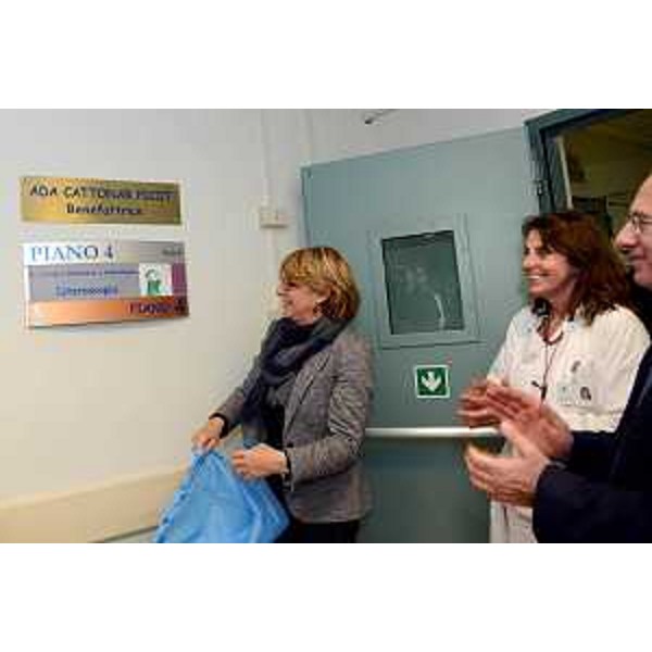 Maria Sandra Telesca (Assessore regionale Salute) all'inaugurazione del primo Master italiano in Chirurgia isteroscopica e del nuovo Ambulatorio di Isteroscopia e Day Surgery all'IRCCS Materno Infantile Burlo Garofolo - Trieste 25/01/2017